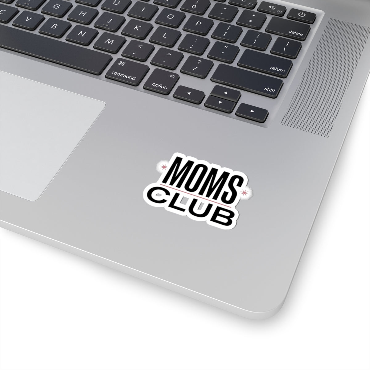Moms Club Sticker | Minimal Typographic Mom, Mother’s Day Mom Life