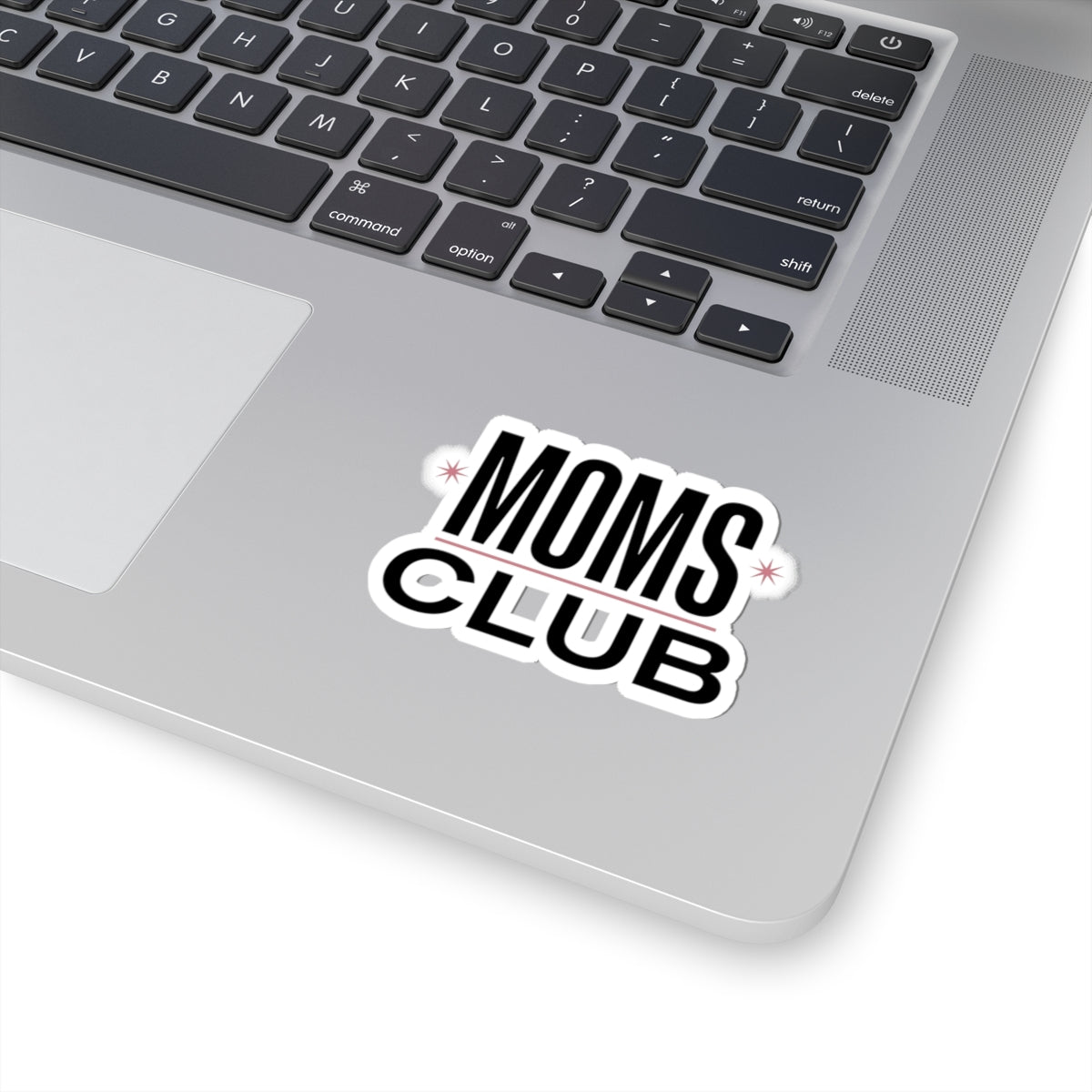 Moms Club Sticker | Minimal Typographic Mom, Mother’s Day Mom Life